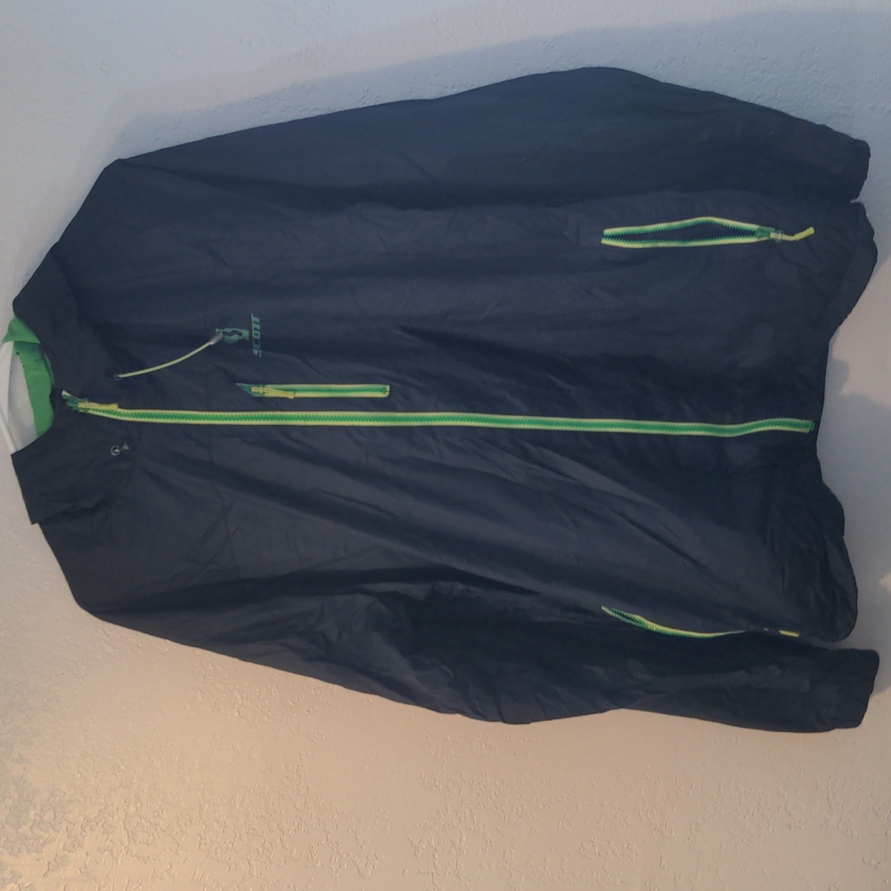 Scott Size Large Windbreaker Jacket Lightweight C… - image 1